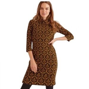 NWT Boden Victoria Jacquard Dress 14L